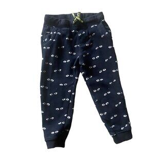 Gymboree Baby Boys Pull On Joggers-Black-Size 2T-GUC